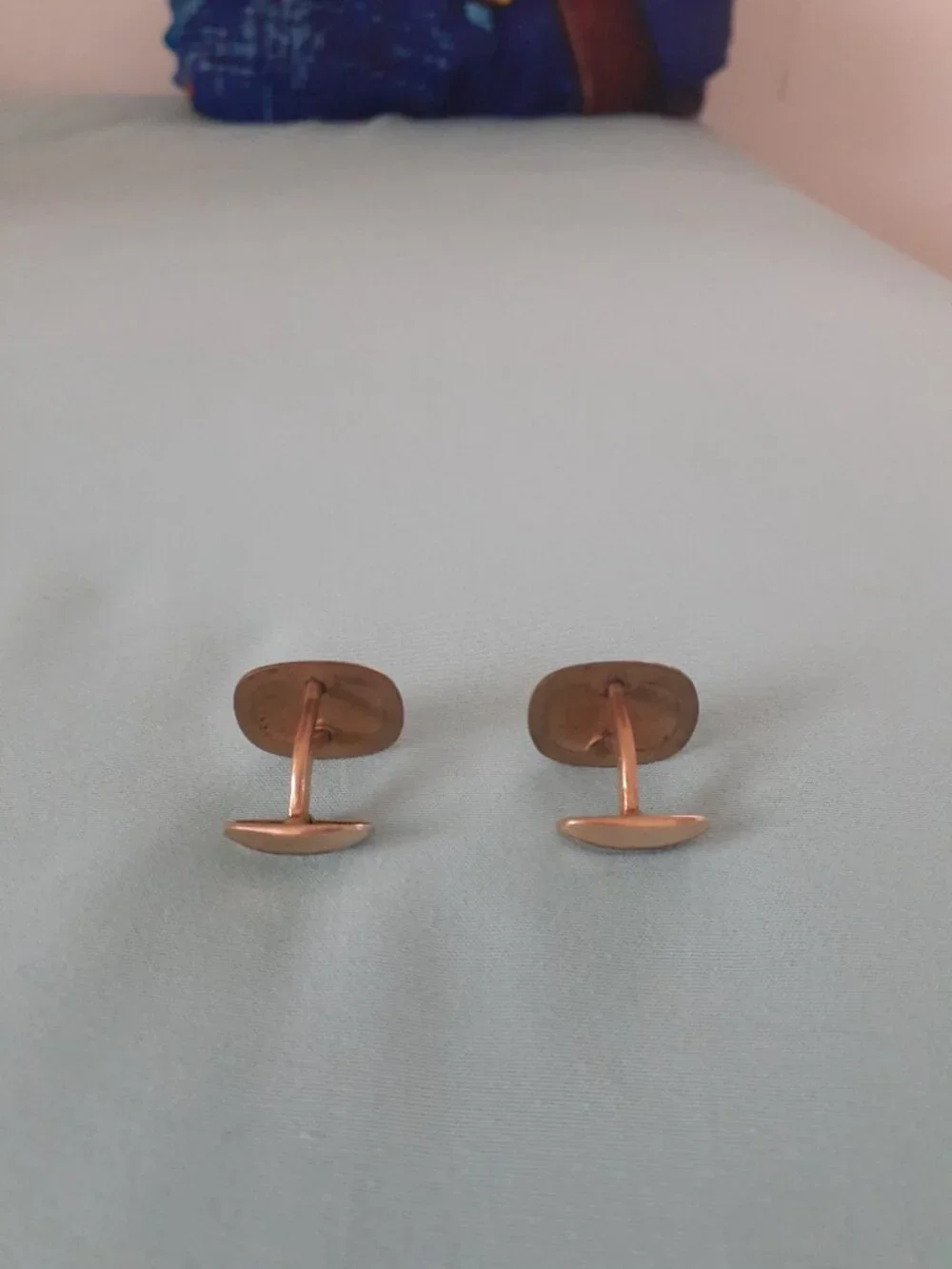GR Men's Cufflinks Gold color